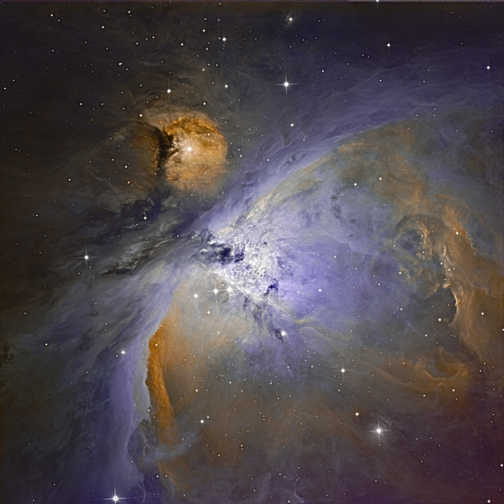 Orion nebula in SHO