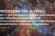 Nonlinear noise reduction, Color enhancement w/ ColorMask script and CurvesTransformation; Masks w/ RGBWorkingSpace, ChannelExtraction, Convolution, RangeSelection 